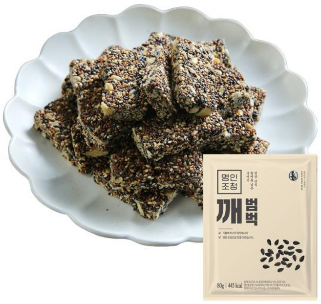 강봉석명인콩깨범벅 튀기지 않았어요강봉석명인 명인조청 깨범벅 4봉, 1, 80g