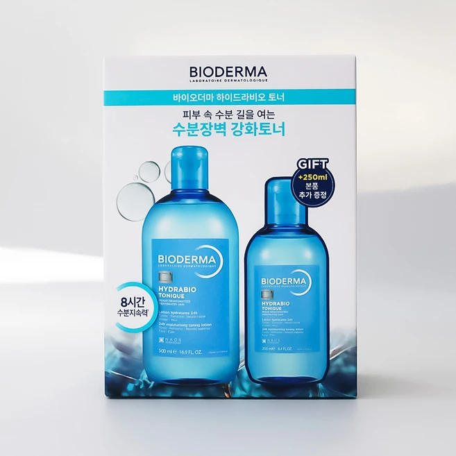 바이오더마 하이드라비오 토너 기획(500ml+250ml), 750ml, 1개 - 쿠팡