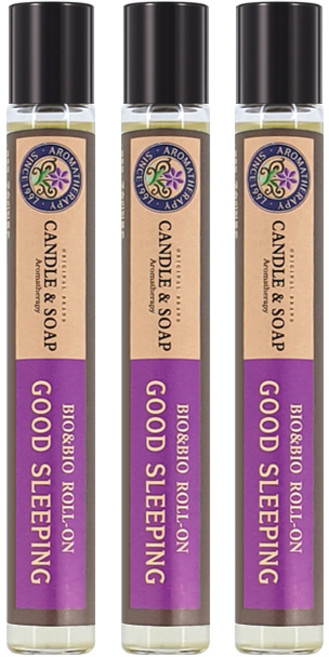 바이오앤바이오 굿슬리핑 롤온 아로마오일, 3개, 10ml