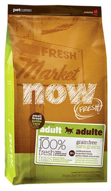 now 강아지 그레인프리 스몰브리드 건식사료, 칠면조, 2.72kg, 1개