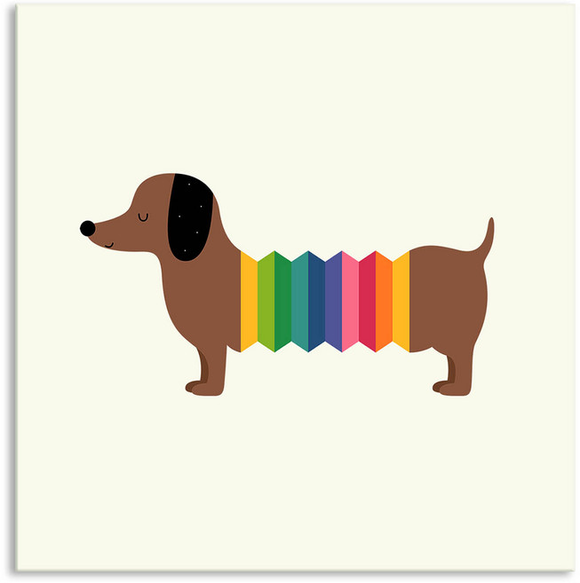 상상력 그림 정서 발달 그램 액자 세잔느화실 아기방 홈 카페 인테리어 캔버스 메탈 그림액자 42종 09.레인보우 슬링키, 골드액자