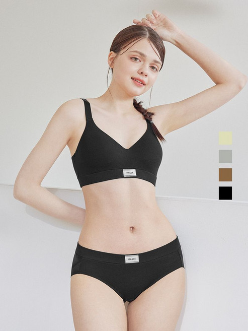 HYGGE UNDERWEAR 이펙트 스포츠브라 팬티 세트