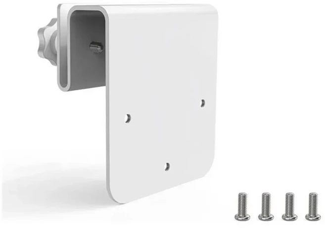 벽걸이형 거터 브래킷 알루미늄 합금 마운트 태양광 카메라 홀더 채널 (Eufy SoloCam S340/4G LTE 용), 01 Style1