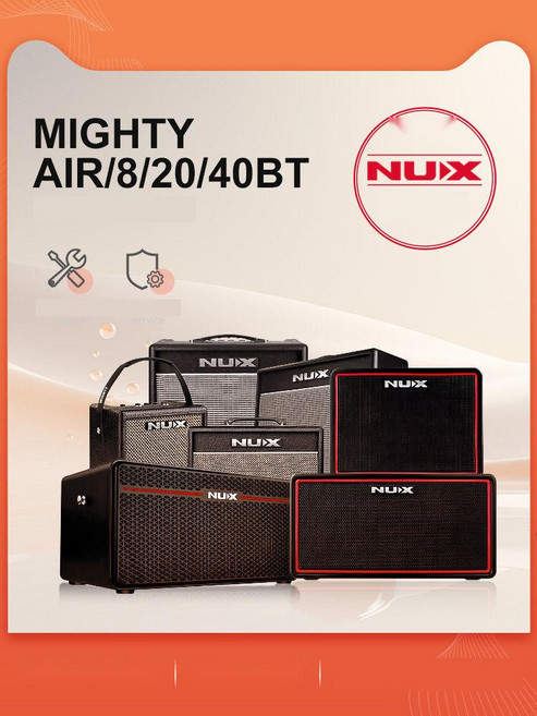 휴대용 베이스 앰프 NUX 8BT 충전식 블루투스 미니 앰프, 1. BT MK2 화이트