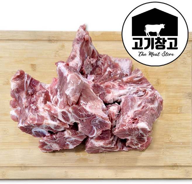 돼지 목뼈2kg 감자탕/뼈해장국/목뼈찜/진한 육수/찜탕용, 1개, 2kg