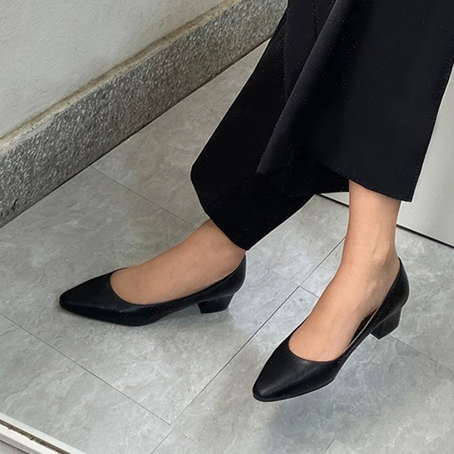 위드스텝스 세미 스틸레토 펌프스힐 5cm AN