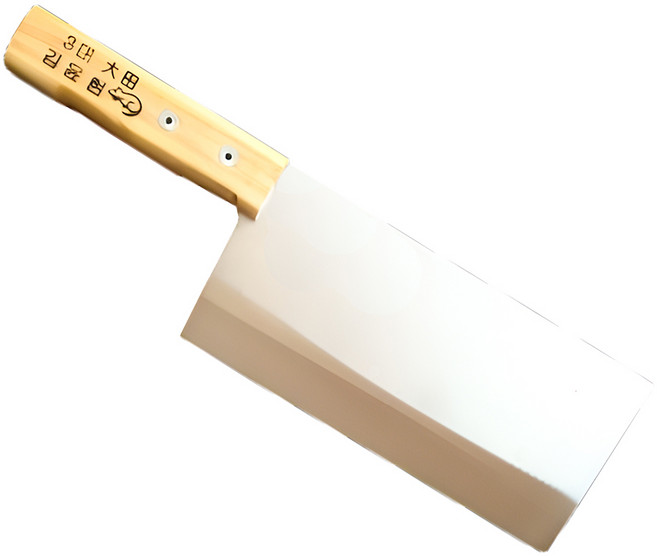 국산 원조 대전칼 김윤현 우동칼 중식도 업소용 식당용, 1개, 우드