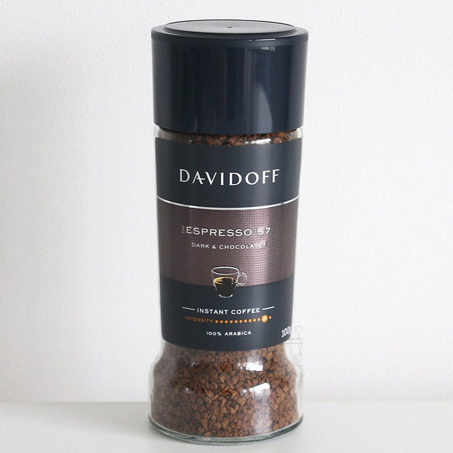 다비도프커피 100g 아라비카 리치아로마 파인아로마 에스프레소57 인스턴트커피, 1개