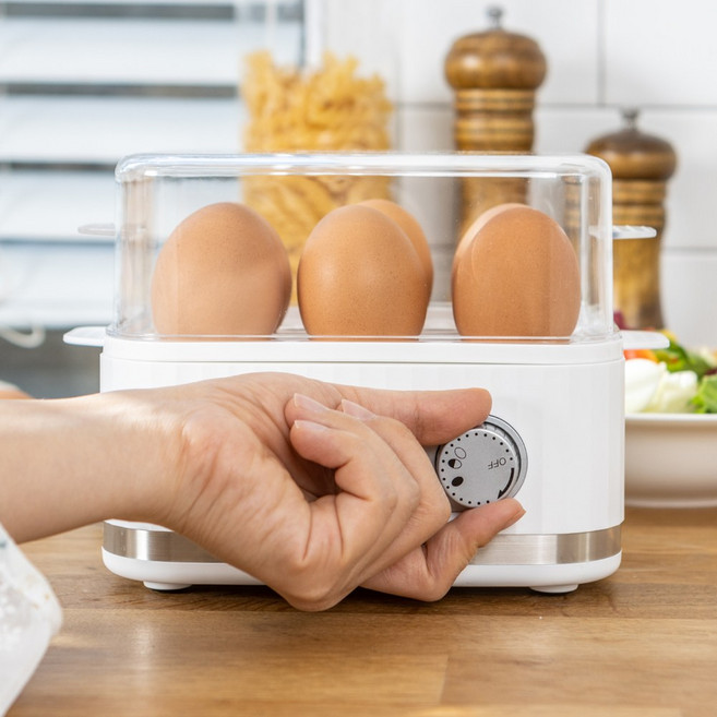 휴빅 에그 앤 푸드 쿠커, HB-141EW(화이트)