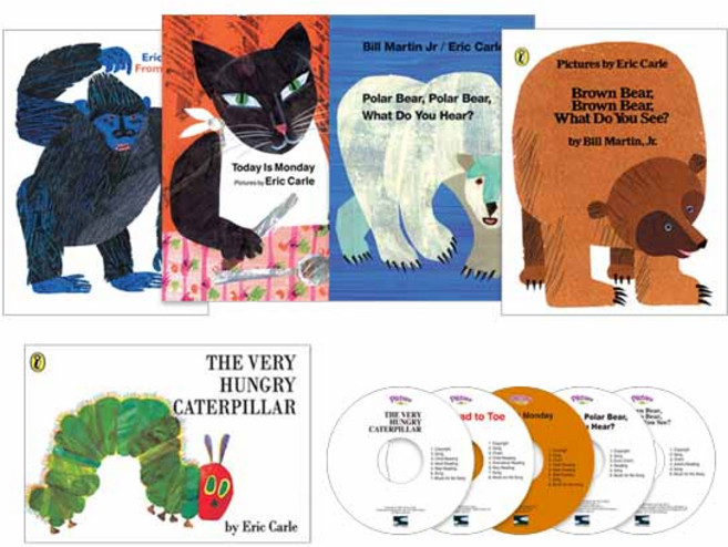 픽토리 영어동화 Pictory Eric Carle 대표작 5종 세트 원서&CD