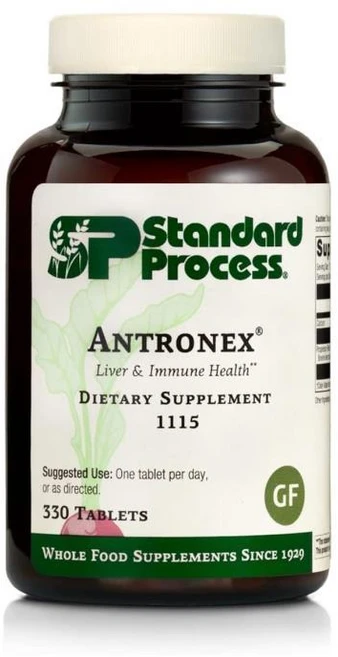 Standard Process Antronex Whole Food Immune System Support and Liver Health Supplement with Calcium 330 Tablets, 1개 - 쿠팡