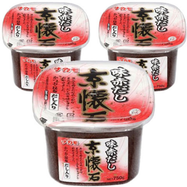 나카모 쿄가이세키 붉은 맛육수, 3개, 750g