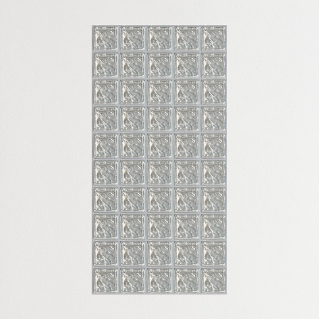 [인메이블] 리무버블 유리블럭 접착 포스터 10종 빈티지 감성 풍경 사진 인테리어 이사 개업 카페 선물 집들이, 리무버블+[화이트]메탈액자 L[150x75cm]