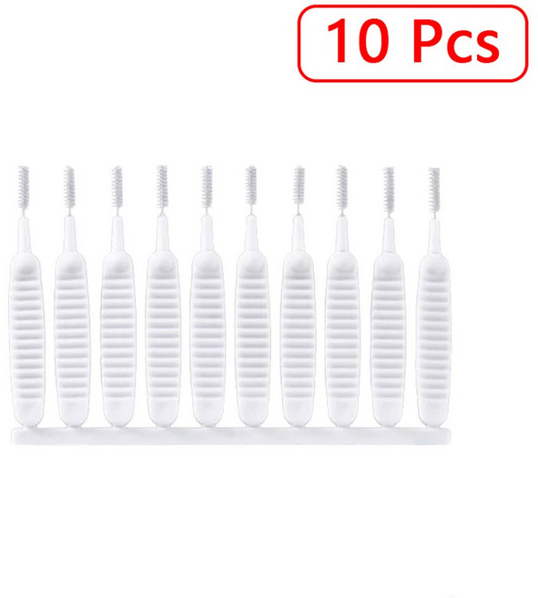 창틀 청소 브러쉬 구멍 미니 휴대폰 갭 방지 모공 막힘 키보드 샤워헤드 먼지 도구 브러시 브러시, 10 Pcs, 한개옵션1