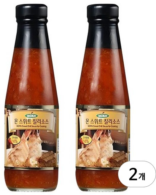 MORN 스위트 칠리소스, 240ml, 2개