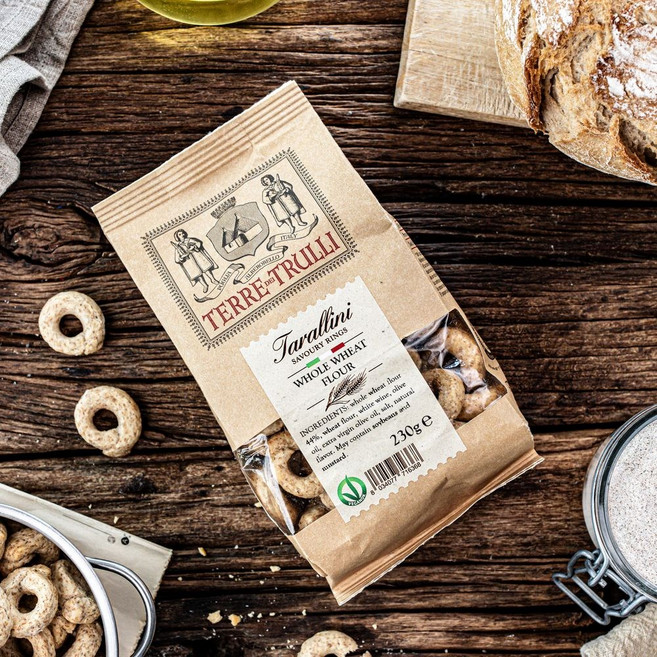 트룰리 이탈리아 타랄리니 구운과자 인테그라리(통밀), 2개, 230g