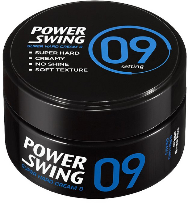 미쟝센 파워스윙 슈퍼 하드 크림 왁스 9, 80g, 1개