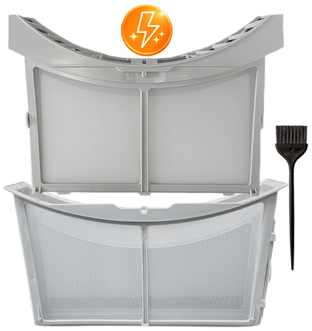 나오나 LG 트롬 건조기 필터 외부 내부 세트 8 9 10kg 호환, 1개, AGM75510732