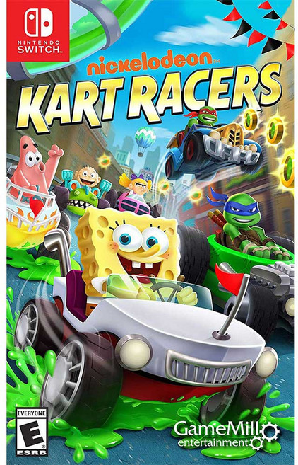 尼可卡通賽車手 Nintendo Switch 英文版 競速遊戲, 1個, 現貨全新, Multi-color