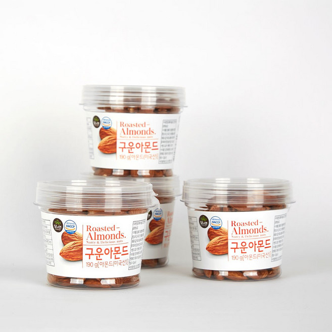 담과연 구운 아몬드 190g, 4개