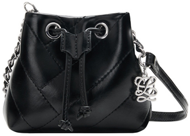 루이까또즈 까눌레 미니 버킷백 HS4SD79BL