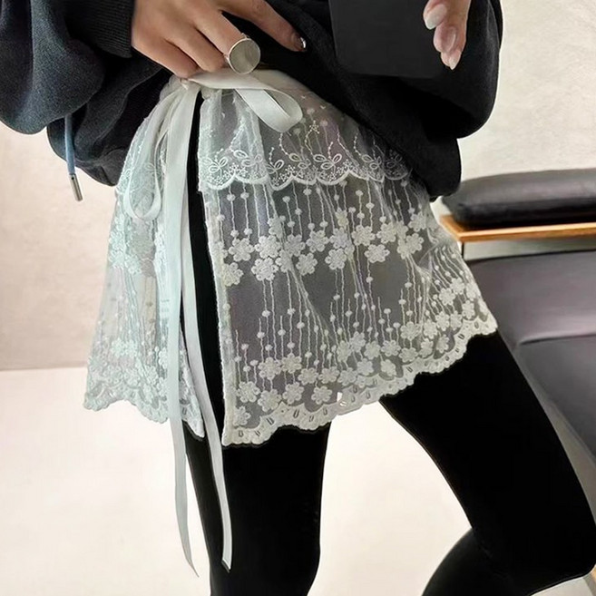 메이킹유 WC162401레이스랩스커트