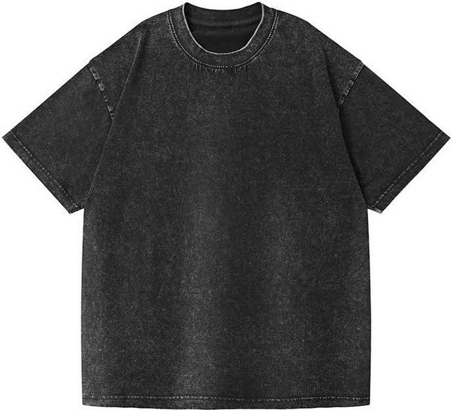 개미상서 남녀공용 피그먼트 빈티지 오버핏 반팔티셔츠