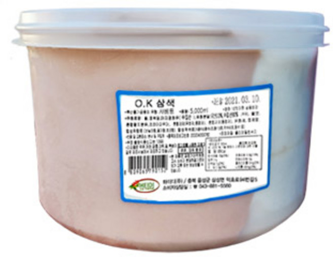 하이디 OK 5리터 삼색, 5L, 1개
