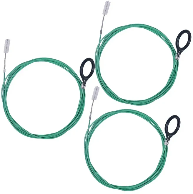 자동차 배수구 청소 브러시 유연한 선루프 준설 도구 채광창 세차 액세서리, 03 3M(3pcs)
