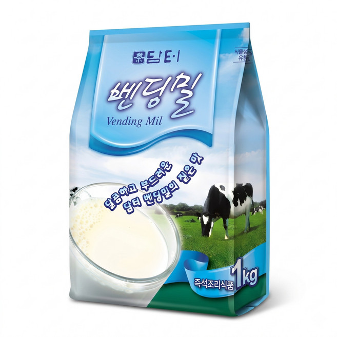 담터 벤딩밀 1kg 자판기우유 벤딩밀크 밴딩밀크, 1개