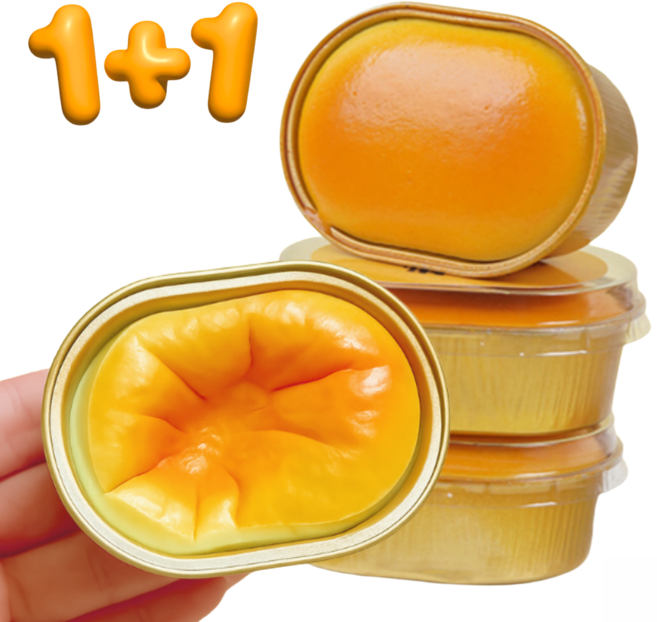 [치즈케이크향] 밍글샵 말랑말랑 치즈빵 치즈케이크 말랑이 1+1 스트레스해소 힐링볼 스퀴시, 2개, 20g, 옐로우 브라운