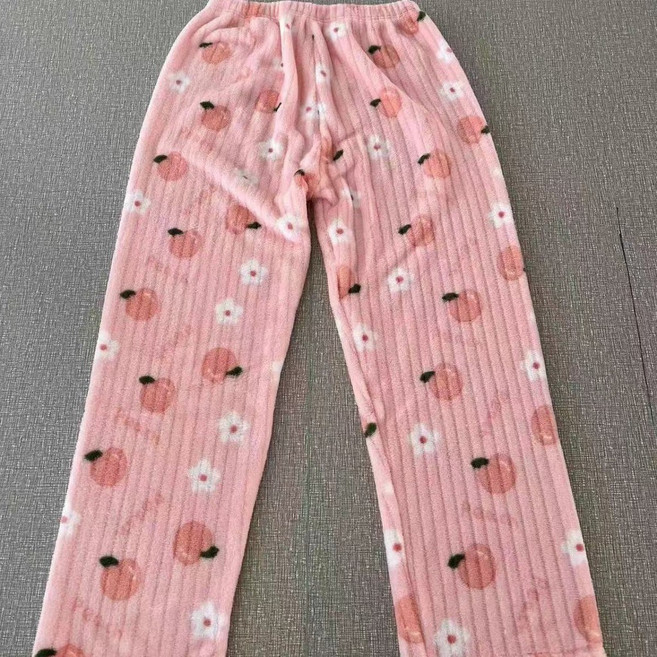 珊瑚絨睡衣 甜美可愛暖暖兩件套家居服