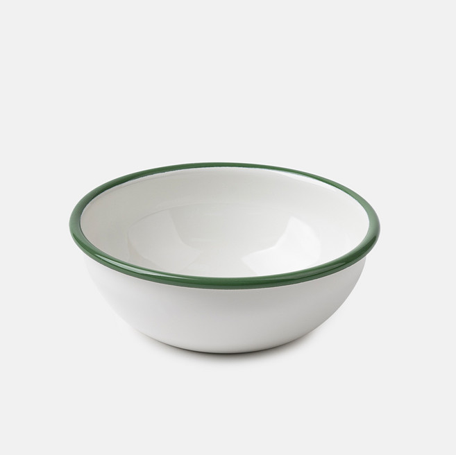 오리지니크 캅카 법랑 접시 파스타 시리얼 플레이팅 보울 16 터키, 1개, 단품