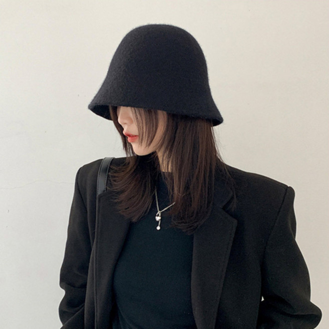리츠제이 데일리 울니트 벙거지 겨울 모자