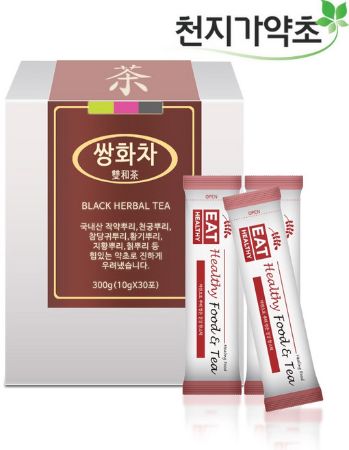 (롯데택배발송) 쌍화차 30포(총 300g) 국산 작약 천궁 당귀 황기 숙지황 갈근 등 (5박스주문시 1박스 증정), 30개, 30개입, 10g, 1개