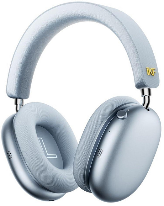 iKF Mars 무선 블루투스 헤드폰 쿼드 스피커 40mm+20mm 58dB 적응형 액티브 노이즈 캔슬링 하이레졸루션 LDAC 360° 공간 음향 140시간 배터리 30ms, IKF Mars 무선 블루투스 헤드폰 쿼드 스피커 40