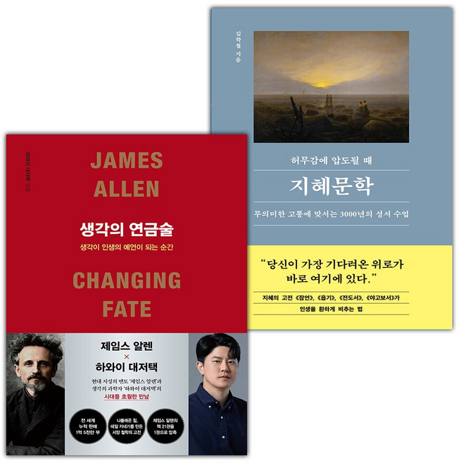 생각의 연금술+허무감에 압도될 때 지혜문학 세트