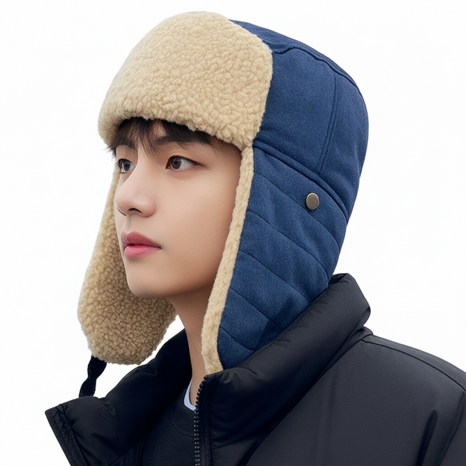 [고품질] 투켄드 귀달이모자 군밤모자 트루퍼햇 귀도리모자