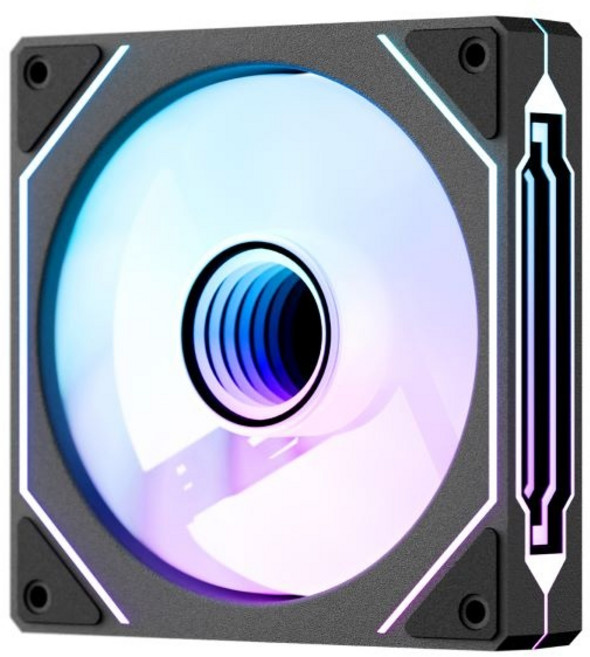 아이구주 GL120 PWM ARGB 리버스 쿨러, 블랙, 1개