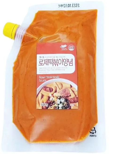 본초장원 냉장 로제 떡볶이양념 1.2KG, 1개