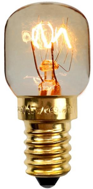 내열 오븐 라이트 뜨거운 소금 전구 냉장고 쿠커 후드 램프 E14 고온 15W, 03 15W-brass head