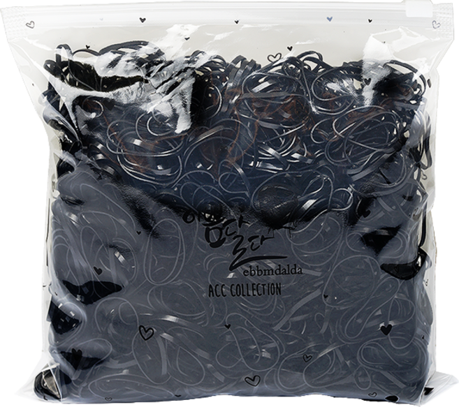 이쁨달다 이쁨봉봉밴드 유아동 어린이 헤어끈 대용량 국산 쫀쫀 짱짱 선명