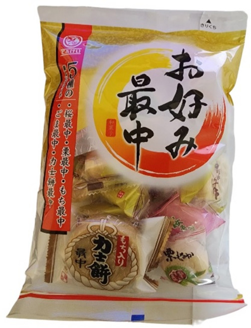 TENKEI 텐케이 종합 모나카 280g/오코노미 모나카 280g, 280g, 1개