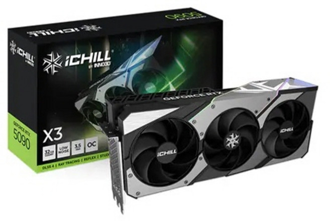 inno3D inno3D 지포스 RTX 5090 D7 32GB ICHILL X3