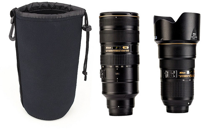 스튜디오 촬영 장비 DSLR 카메라 렌즈 보관 파우치 케이스 XL, A813