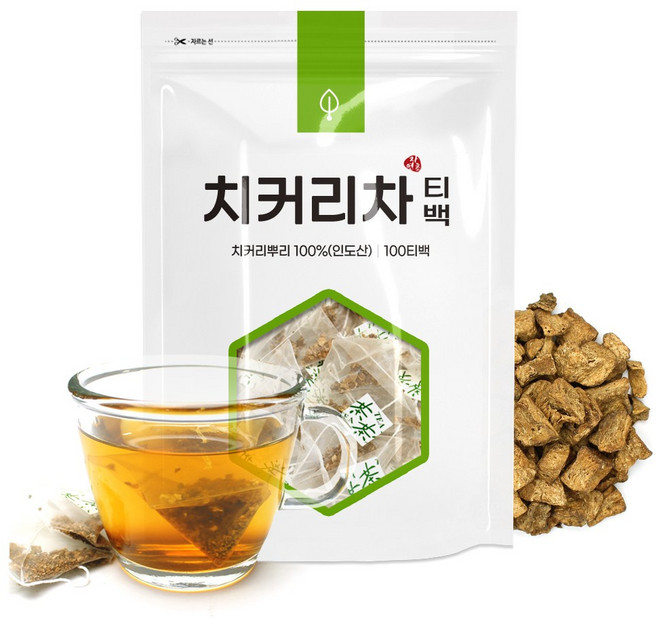 치커리티백 치커리차 뿌리 티백, 1개, 100g, 100개입