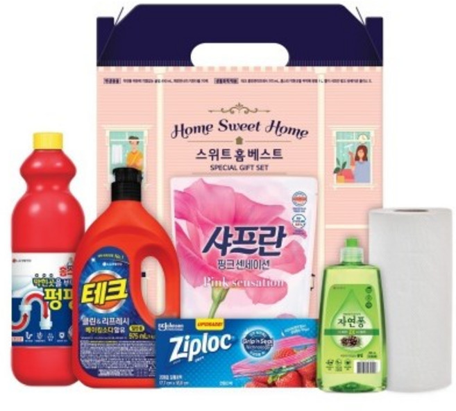 [엘지생활건강] 선물세트 종합세트 스위트홈 베스트 2개 1박스 명절 추석선물, 1개