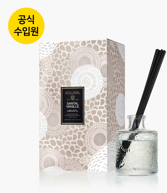 [공식수입원] 볼루스파 산탈 바닐 디퓨저 3.4oz(100ml), 100ml, 1개