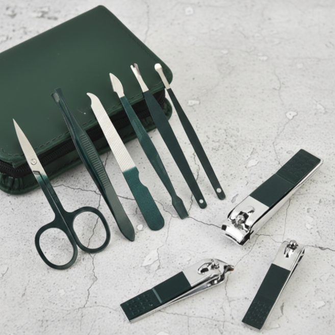 샵브릿지 튀지않는 손톱깎이 세트 손톱 정리, 1세트, 기본