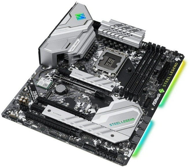 ASRock Z690 WiFi 6E 마더보드 LGA1700 DDR4 128G M.2 서포트 14900F 14700 13400 12400 CPU, 01 마더 보드